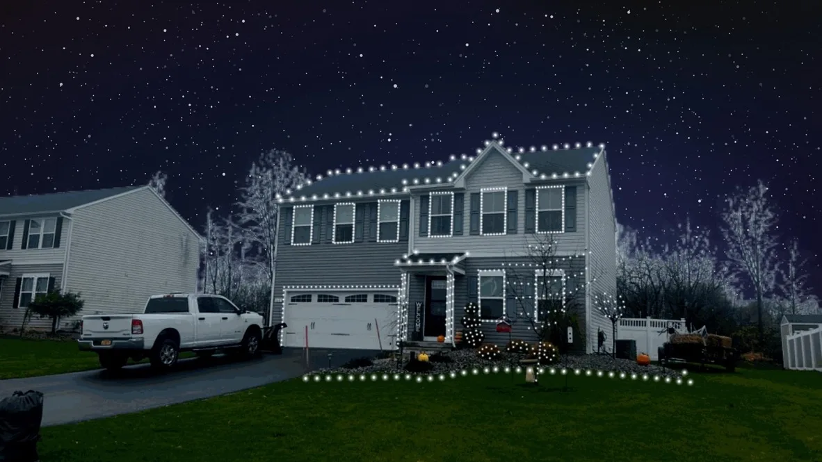 Holiday Lights in Cicero, NY